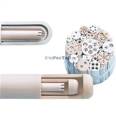 Tube en céramique de thermocouple